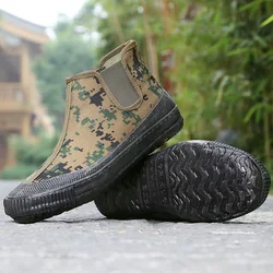 2024 New High-Top Training Shoes Comfortable Outdoor Casual Shoes Breathable Shoes Rubber Sole Nonslip Wear-Resistant Mens Shoes