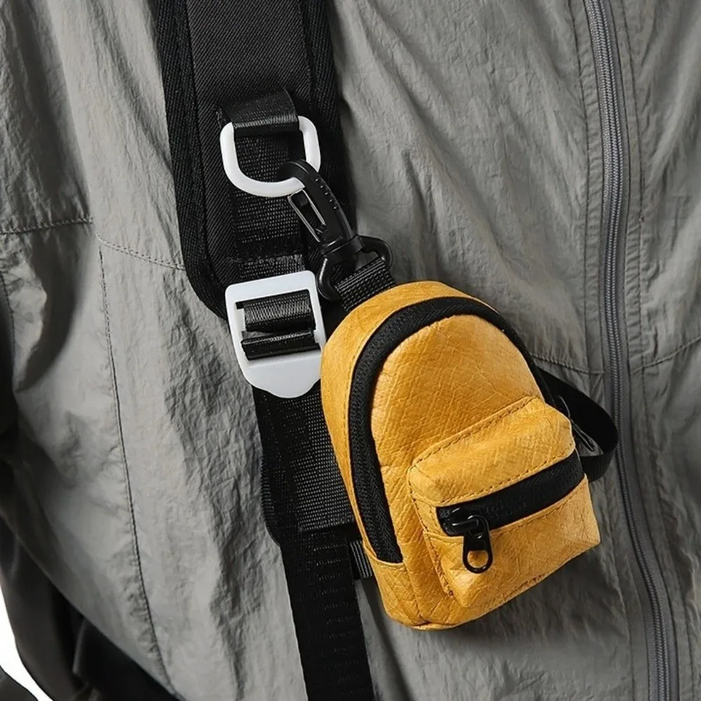 

Waterproof Men Coin Purse Pendant Card Holder Mountain Keychain Small Storage Bag Zipper Pouch Bank Card Organizer