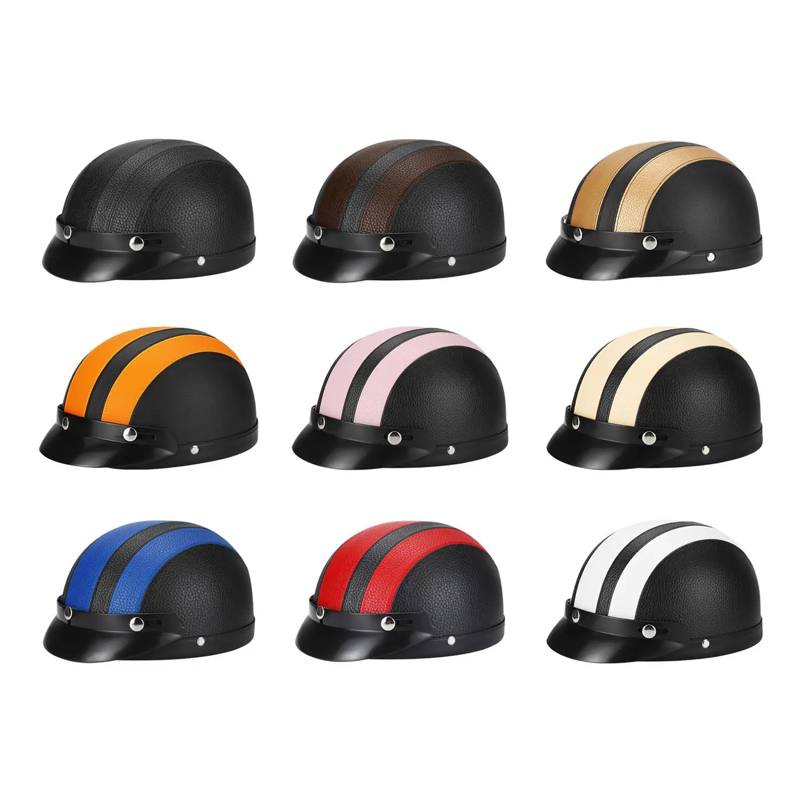 Bike Helmet Pu Leat… - image