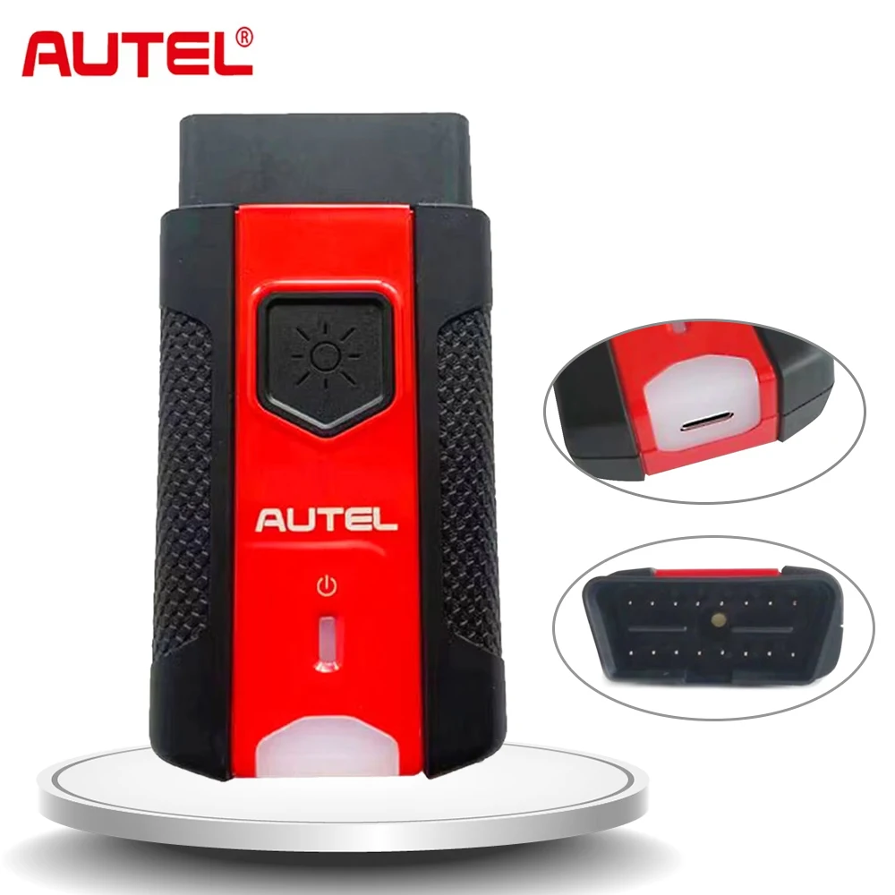

Autel MaxiVCI V200 Bluetooth-интерфейс для диагностических планшетов MS906Pro TS ITS600K KM100 BT609 BT608 ITS600 DoIP CanFD OBD2 Б/у