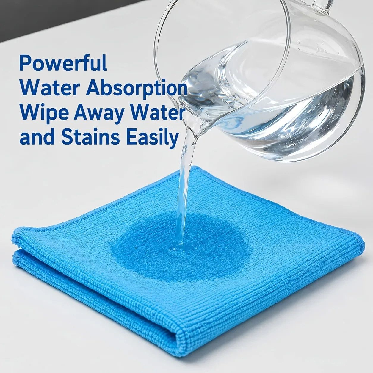TILONDEX 1/6 Pack Large Thickened Ultrafine Fiber Cleaning Cloths Super Absorbent Color Coded to Prevent Cross Contamination
