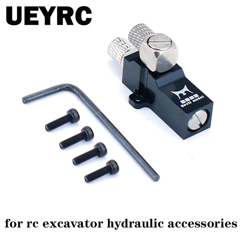 RC Hydraulic Excavator Model Regulator Overflow Valve for 1/12 1/14 Kabolite K336 Huina 1580 Loader Dump Truck VOLVO Arocs Parts