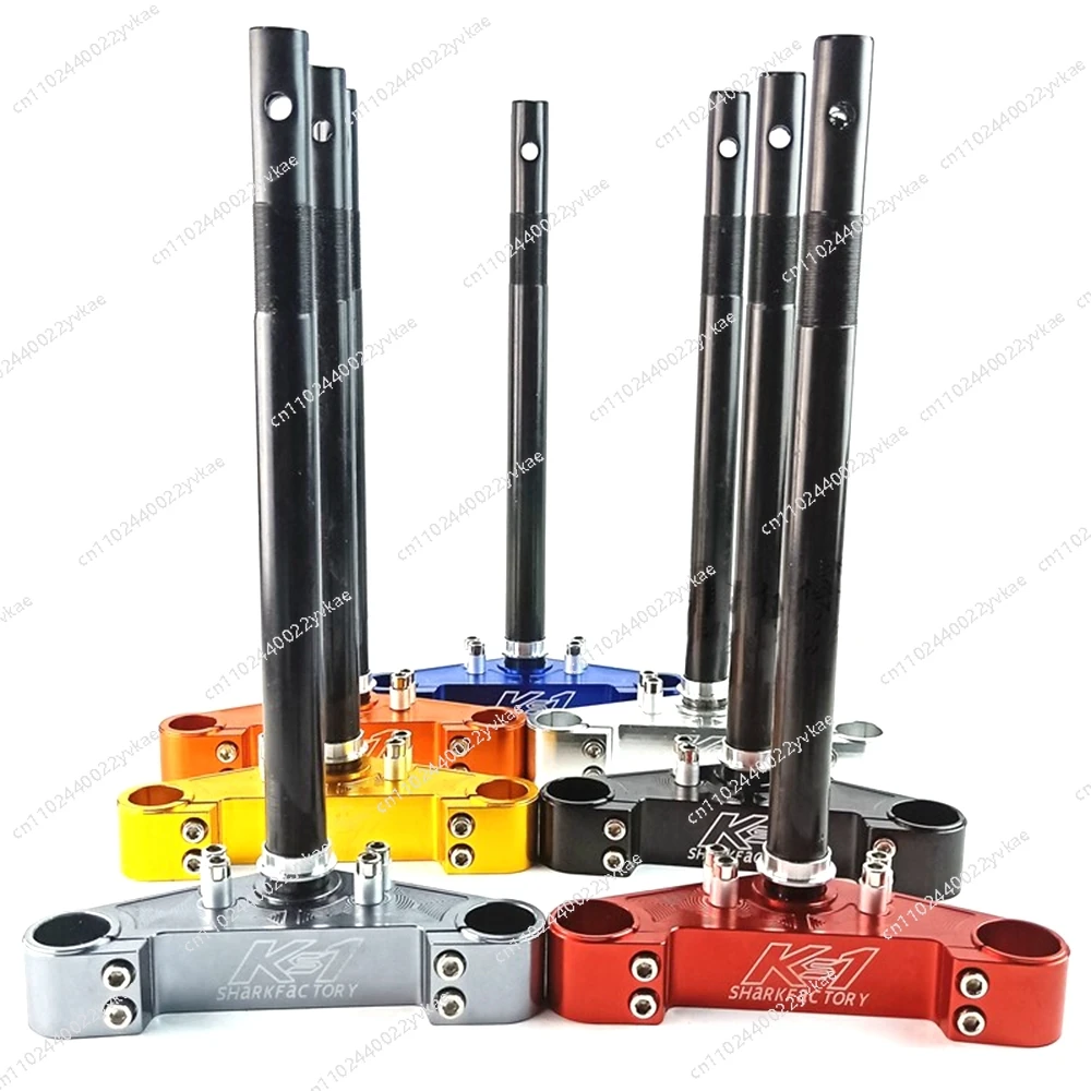 

Рулевая колонка мотоцикла с ЧПУ 27/30 мм, передняя амортизационная колонка для скутера для Honda Yamaha BWS RSZ FORCE JOG CUXI