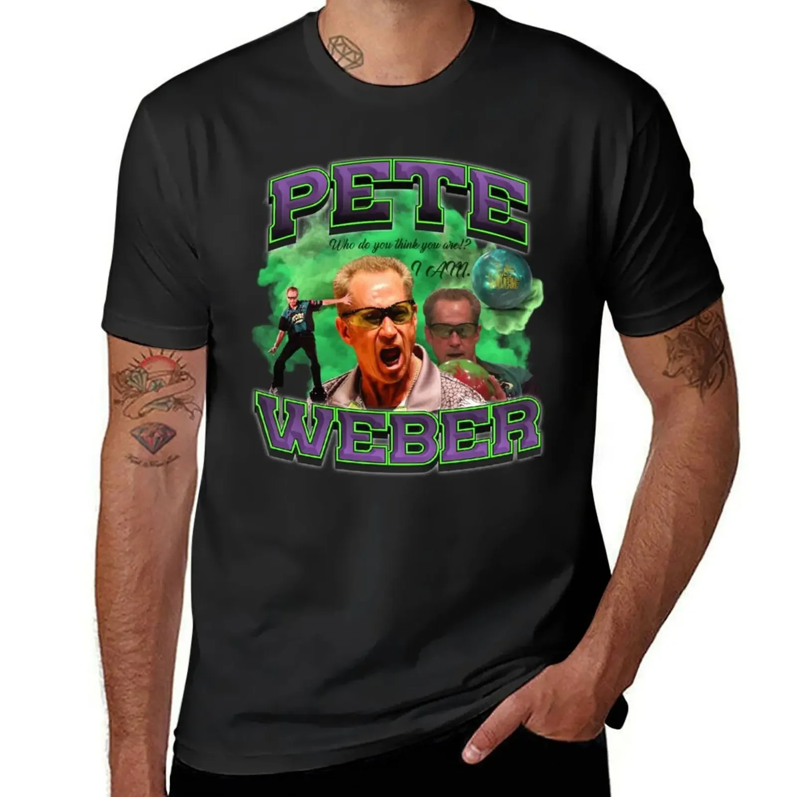 Pete Weber T-Shirt blanks sweat cute tops sublime t shirt for men