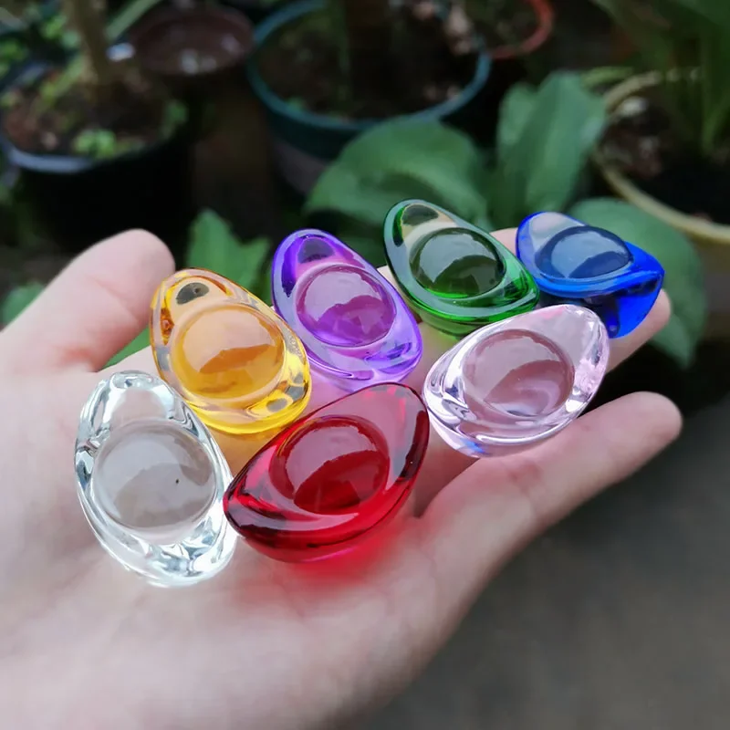 Color Crystal Gold Ingots Paperweight Chinese Style Glass Craft Home Decoration Fengshui Ornaments Lucky Fortune Figurines