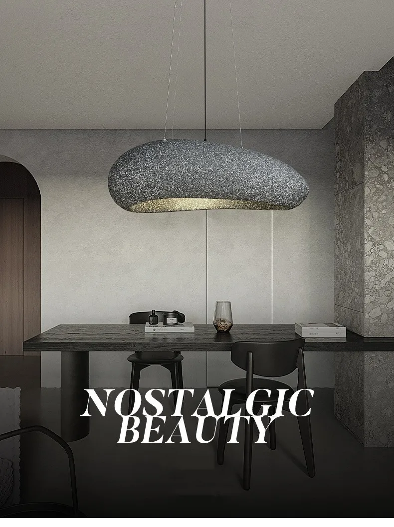 Wabi Sabi Loft E27 LED Pendant Lights Nordic Irregular