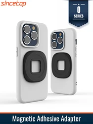 Universal Magnetic Adhesive Adapter only For sincetop Series Q Mounts,Air-vent/Car/Bike/Belt Clip/Wall/Armband/Wristband Mount