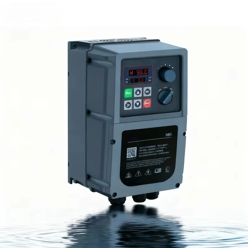M980 Small Power IP66 VFD 2.2kw-4kw 220V 380V Mini Variable Frequency AC Drive for Water Pump Controller Fan Motor Speed Control