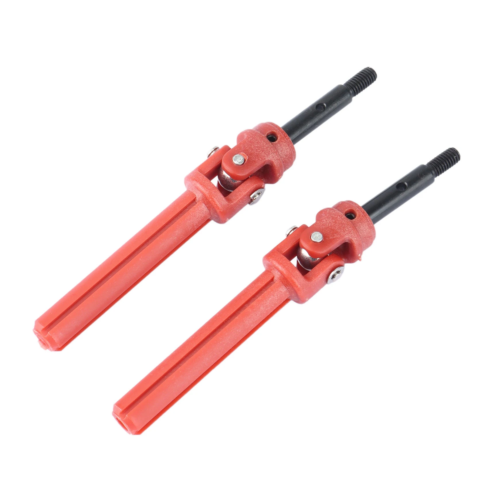 A48U 2Pcs Nylon Rear Drive Shaft Transmission CVD for 1/10 Traxxas Slash Rustler 4X4 VXL HQ727 Remo RC Car Upgrade Parts