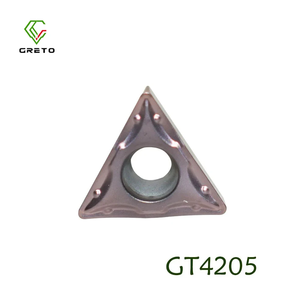 

GRETO TCMT090208-TM GP1251 GP1252 GP1253 GT4202 GT4205 Cutting Turning Tool Cutter Carbide Inserts TCMT090204-TM Turning Inserts