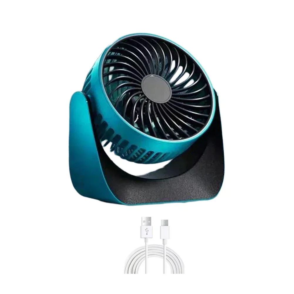

Great For Small Areas 160L*100W*173H MM Adjustable Desk Fan Battery Operated Fan Convenient Battery Life Lightweight Table Fan