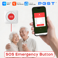 Tuya Smart WiFi Zigbee Wireless SOS Panic Button Instant Safety Alert for Seniors Kids Patients Safety Alert and Assistance