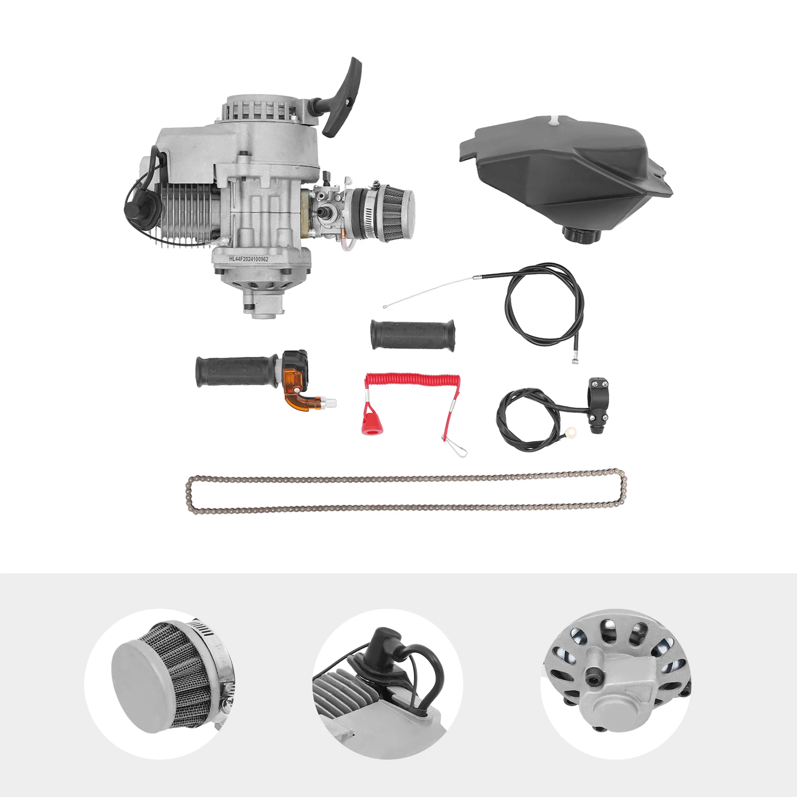 49CC Mini Dirt Bike Engine Motor Kit for ATV