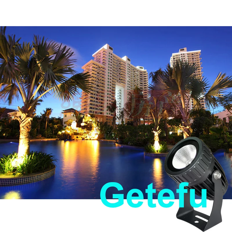 LED COB Spike Rasenlampe 7W 10W 20W 5W Außenbeleuchtung Wasserdichte Gartenbeleuchtung LED Gartenweg-Scheinwerfer AC85-265V DC12-24V – Detail 22