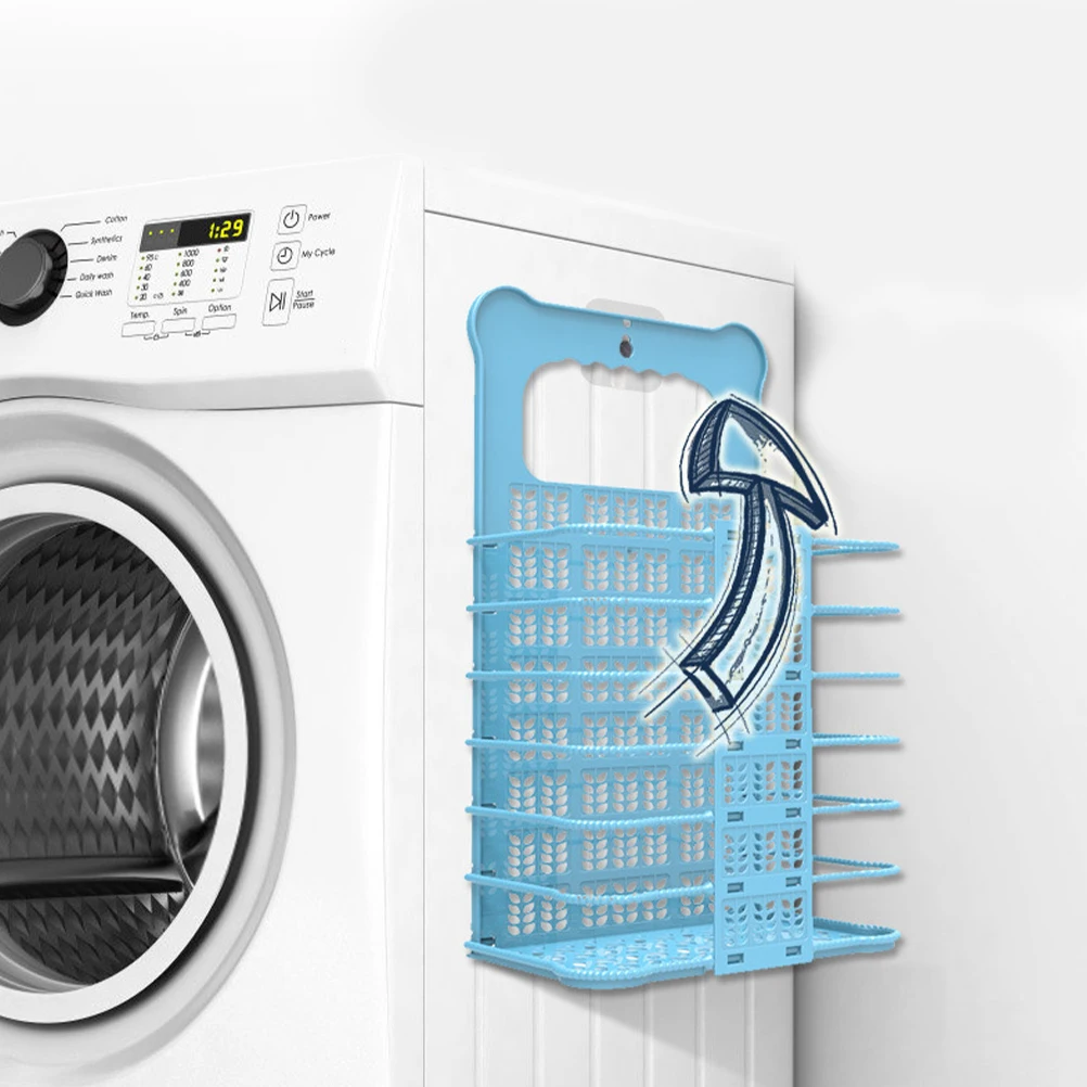 

Folding Laundry Basket Wall Hamper Collapsible Storage Baskets Large Capacity Clothes Toy ganizer Foldable Hampers Home