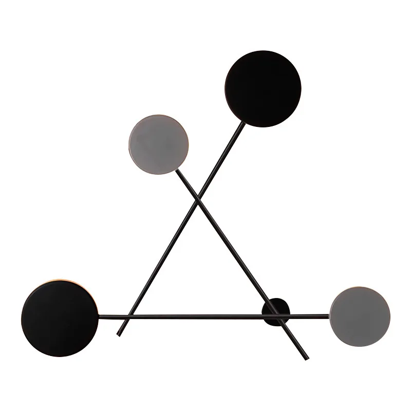 

Nordic minimalist living room wall lamp Modern creative personality sofa TV grille bedroom wall lamp