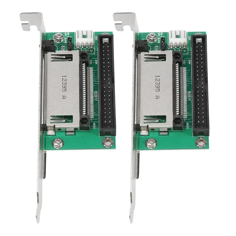Superior-2Pcs CF To IDE Adapter Card CF To IDE CF To 40-Pin Desktop 3.5 With Bezel