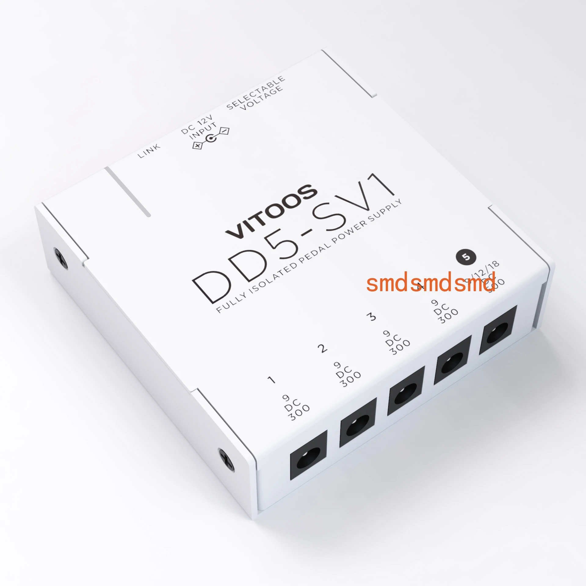VITOOS DD5-SV1 effect pedal power supply fully isolated Filter ripple Noise reduction High Power Digital effector