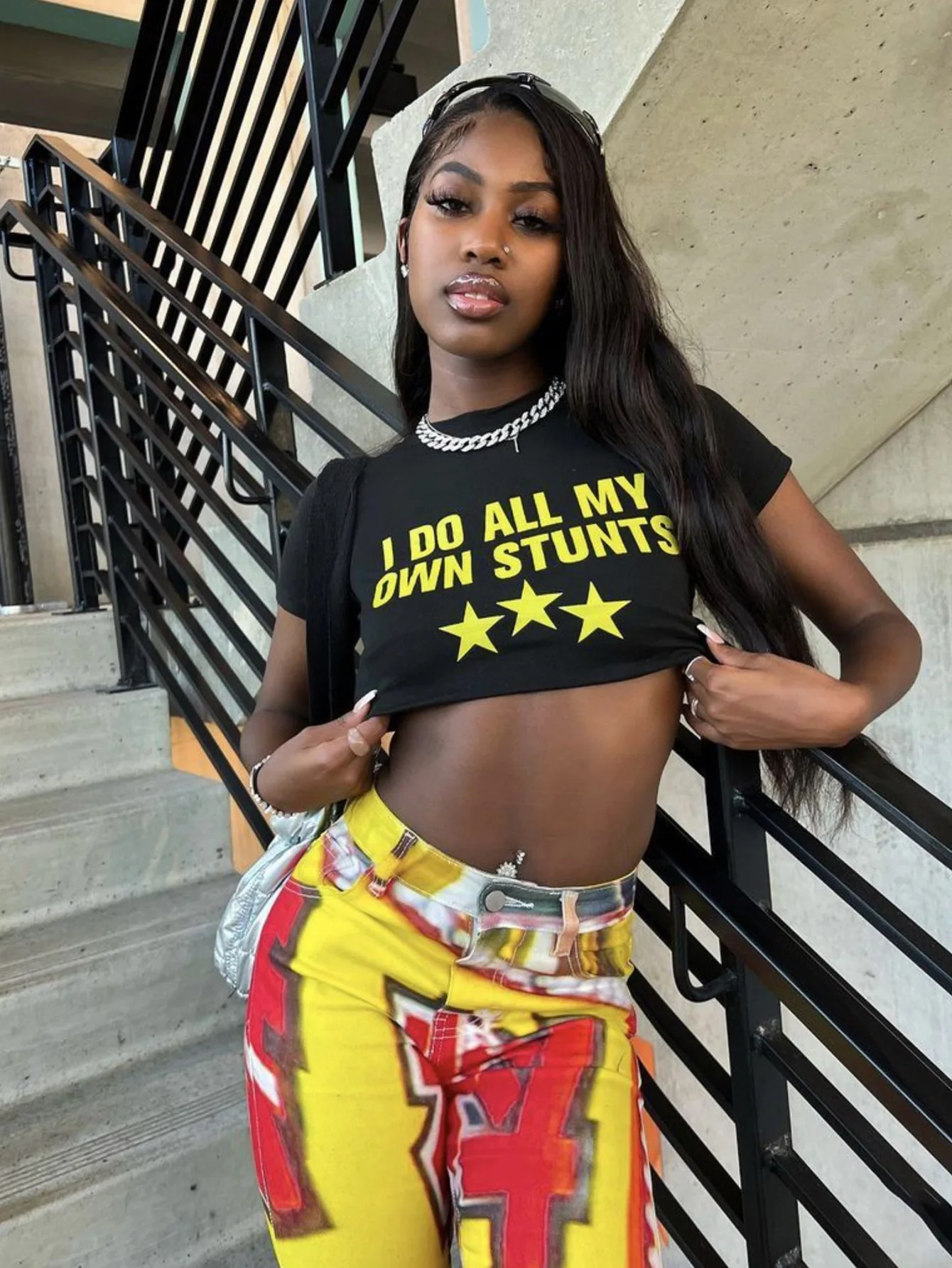 

Y2K Streetwear Letter Printed Women Crop Top Short Sleeve Basic Sweatshirts 2023 Fall New Popular Sexy Club Party Pullovers