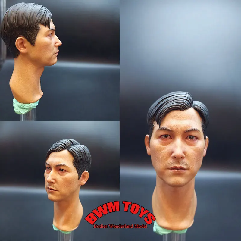 

In Stock KUMIK 1/6 Scale Male Soldier Handsome Korean Actor Model Jung Woo Sung Head Sculpt For 12inch Action Figure Doll