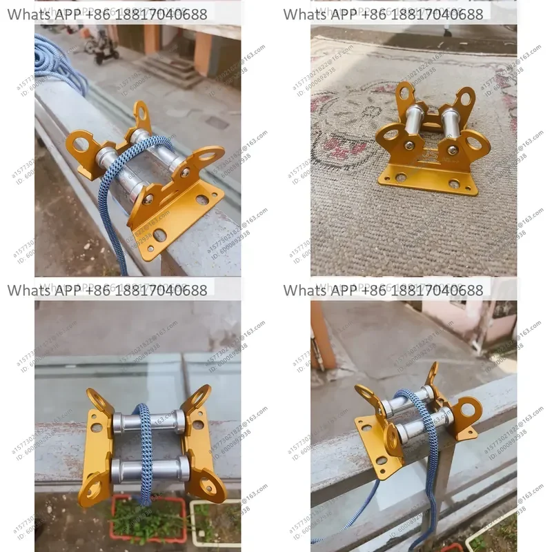 For Aerial Work Rope Guard Labor-Saving Component Corner Roller Rope Guard