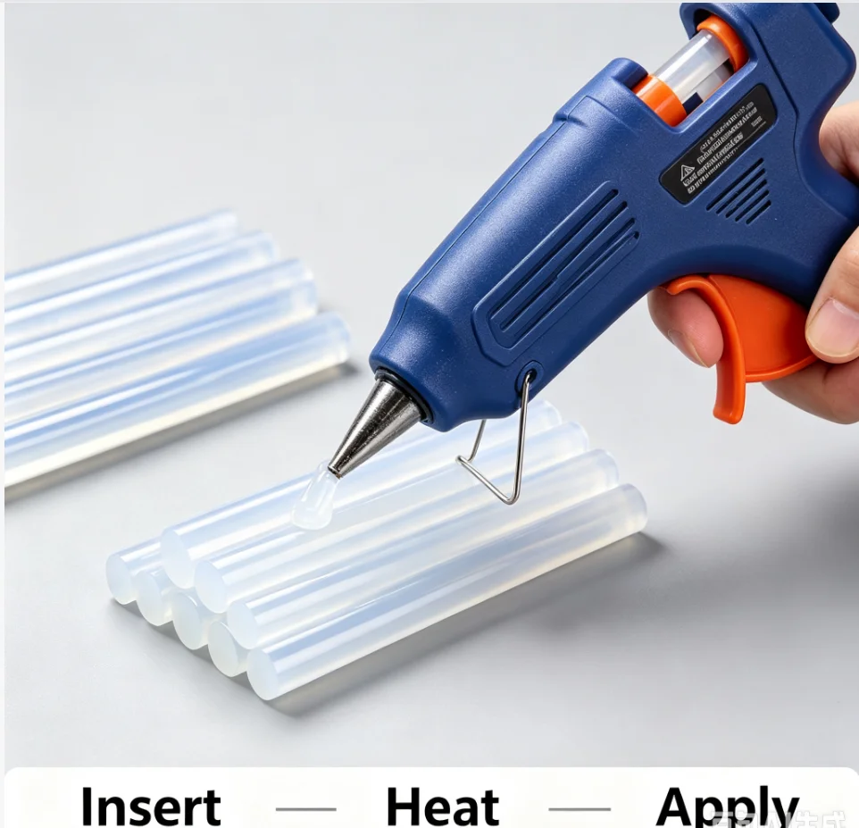 7/11mm *100mm 10pc Hot Melt Glue Sticks, Mini Size Glue Gun Sticks, For Glue Gun DIY Art Craft, General Repairs Home Decoration