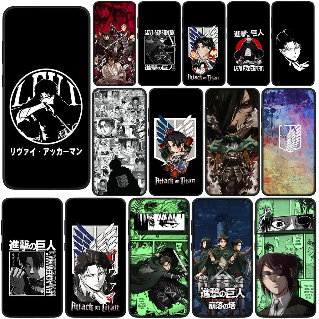 Attacks on titan Cover Phone Case for Motorola Moto E32 G30 G50 G60 G40 G51 G52 G41 G42 G22 G71 E7 G100 Funda Soft Casing