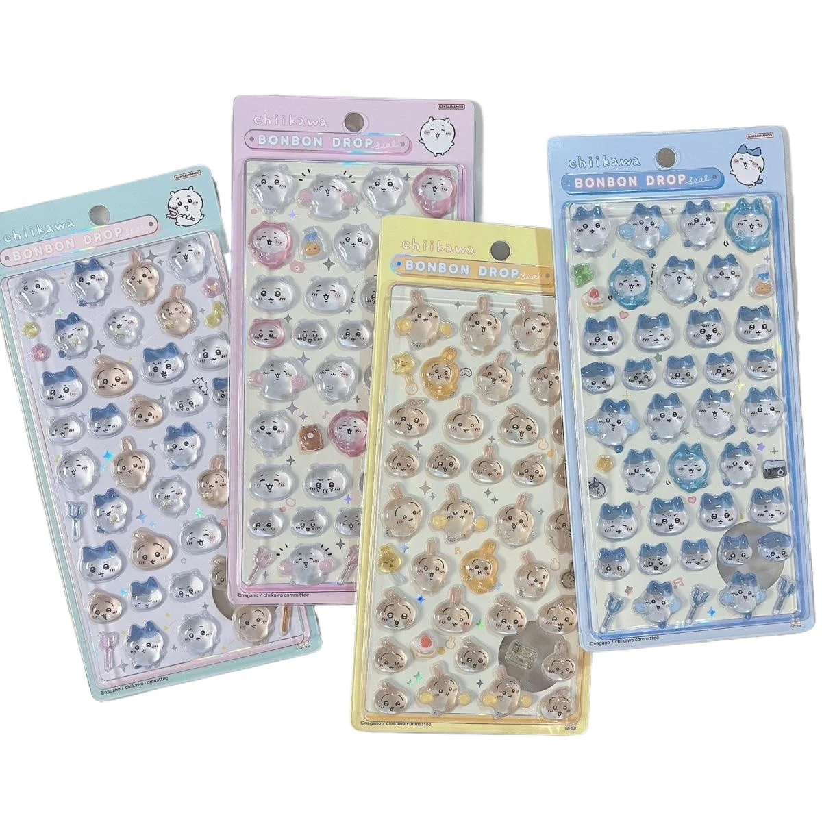 Kawaii BB Drop Seal  3D Cute Relief Sticker DIY Scrapbook Laptop Party Favors Christmas Gift ボンボン ドロップシール