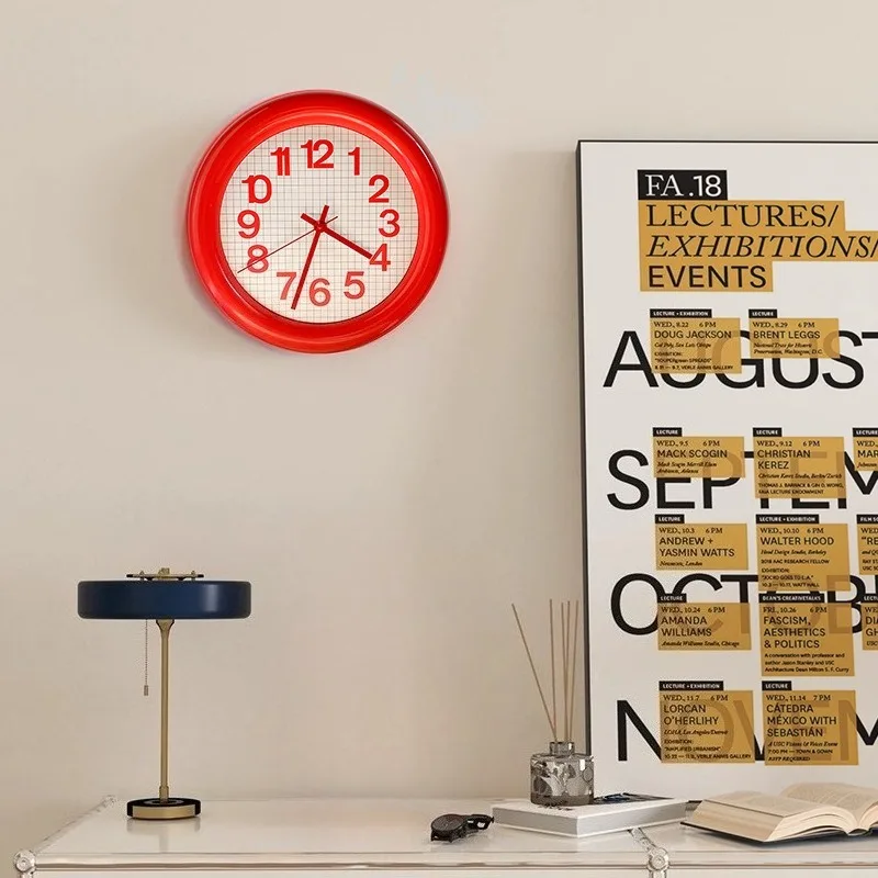 Nordic Art Wall Clock Modern Stylish Aesthetic Wall Clock Luxury Unique Minimalist Clocks Elegant Home Home Decoration Products