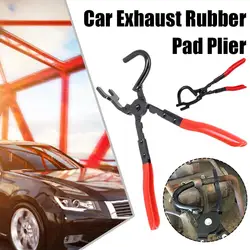 Car Exhaust Rubber Pad Plier Exhaust Hanger Removal Puller with Anti-Slip Handle Alloy Exhaust Pipe Removal Plier Tool for O9J8