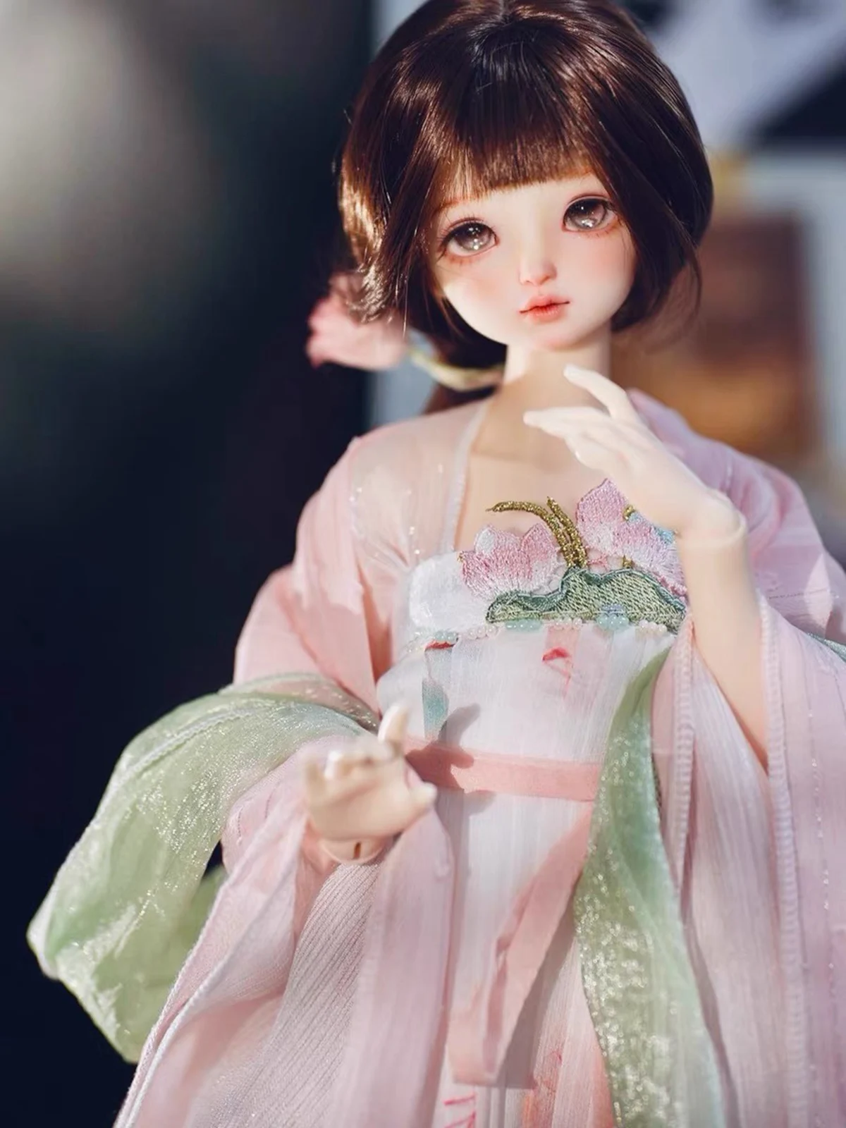 Ob27 Barbi 1/6 1/4 1/3 Oude Kostuum Bjd Kleding Hanfu Fee Rok Voor Bjd/Sd Yosd Msd Sd13 Groot Meisje Pop Accessoires A1928