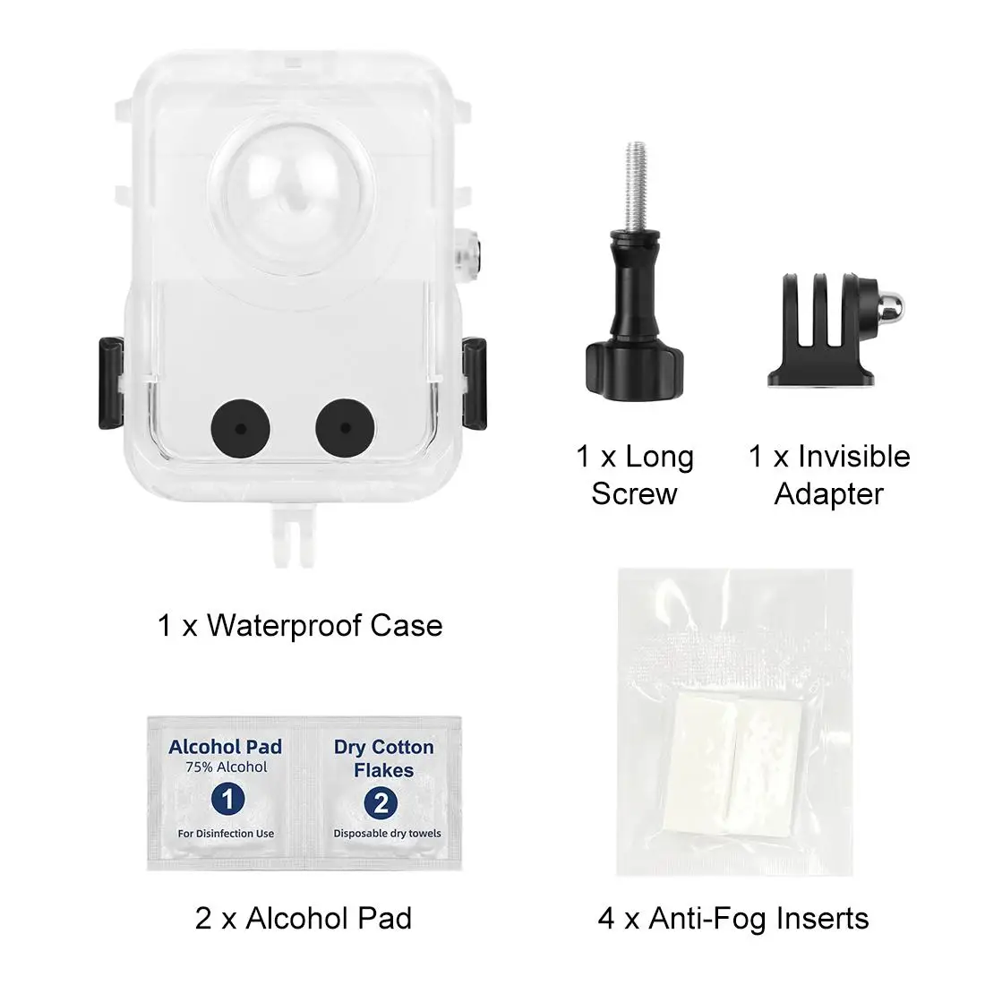 PULUZ 40m Unterwasserkamera-Tauchgehäuse für DJI Osmo 360 / 360 II, Osmo-360 Action-Kamera Wasserdichtes Gehäuse – Detail 11