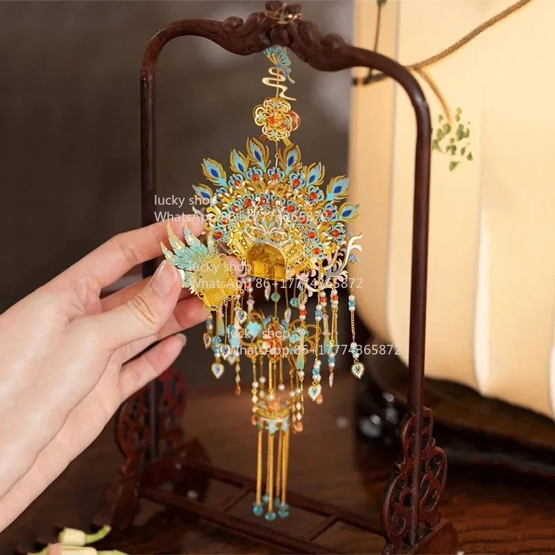 The Chinese Style Classical Peacock Fragrance Production Kit Is Assembled To Create A Light and Elegant Beauty