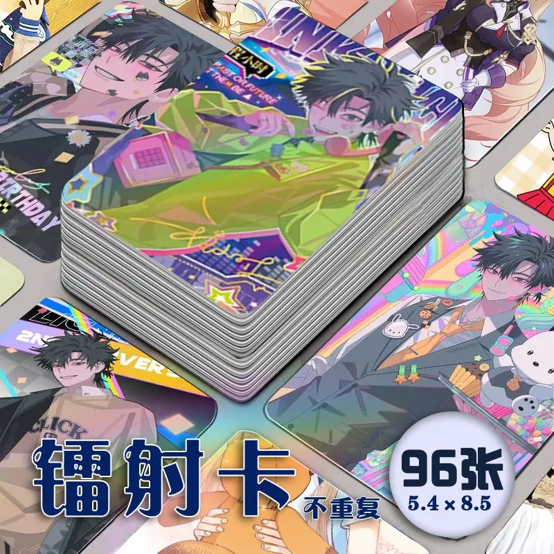 

96PCS Link Click Anime Laser Card Charles Cosplay Cartoon Postcard Photo LOMO Card Ornament Collection Gift