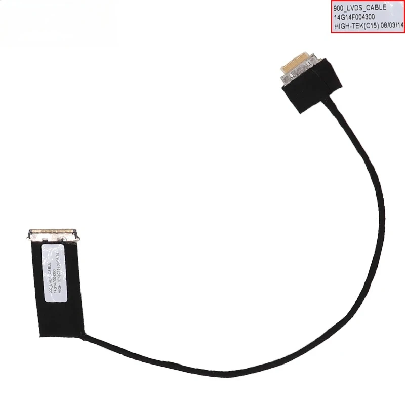 Novo cabo de laptop para asus eee pc 900 8.9 "p/n 14g14f004300 substituição reparação notebook lcd lvds cabo
