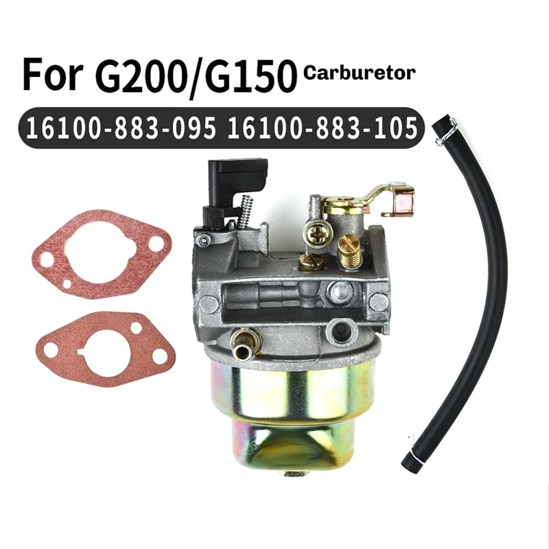 

SOFT-Carburetor Kit Replacement For Honda G150 G200 Engines–16100-883-095 16100-883-105 Chainsaw Tool Accessories