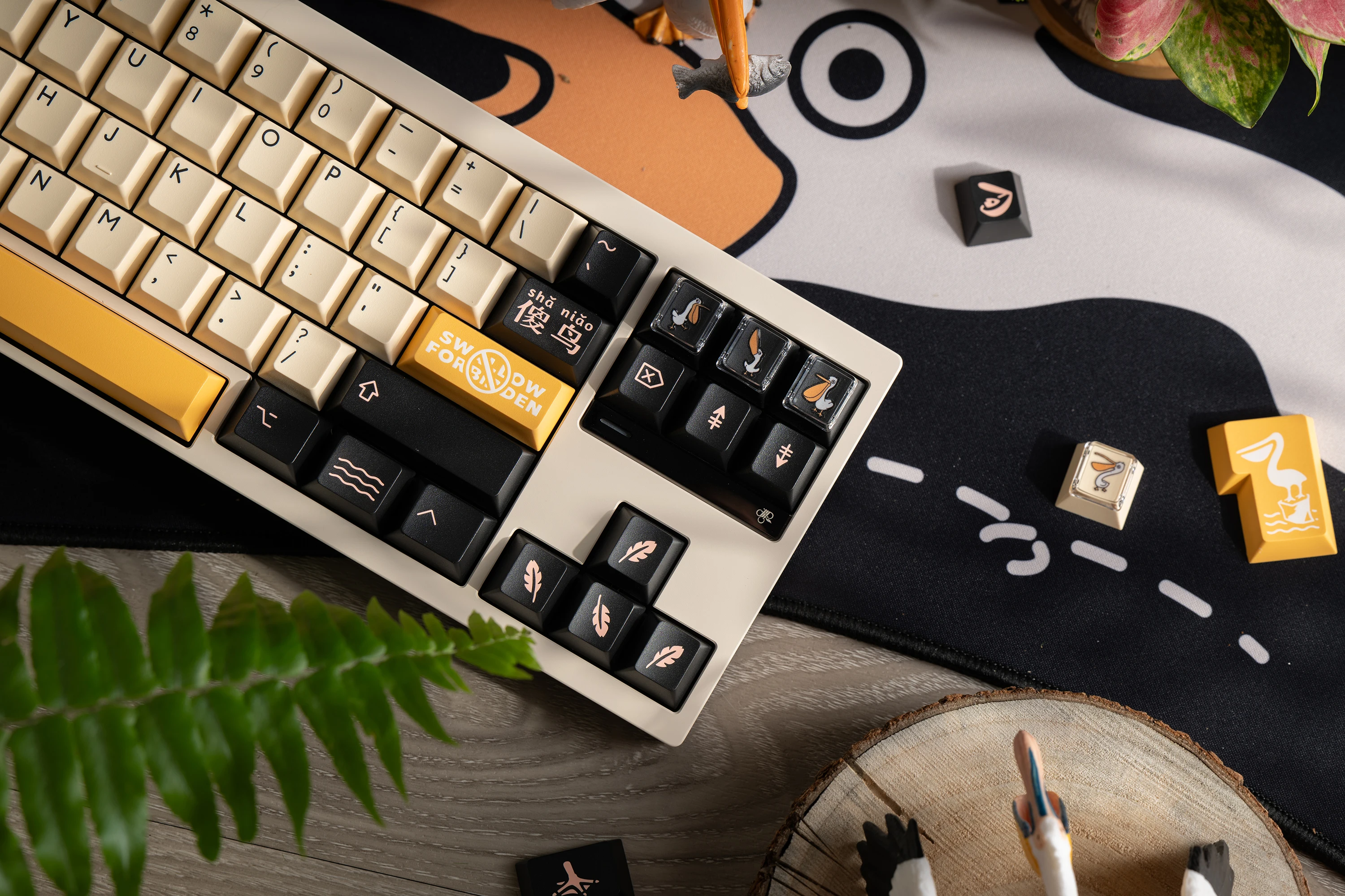 [Base kit] PBTfans Pelican R2 ABS material Cherry profile Doubleshot Cherry MX switches and MX-style clones