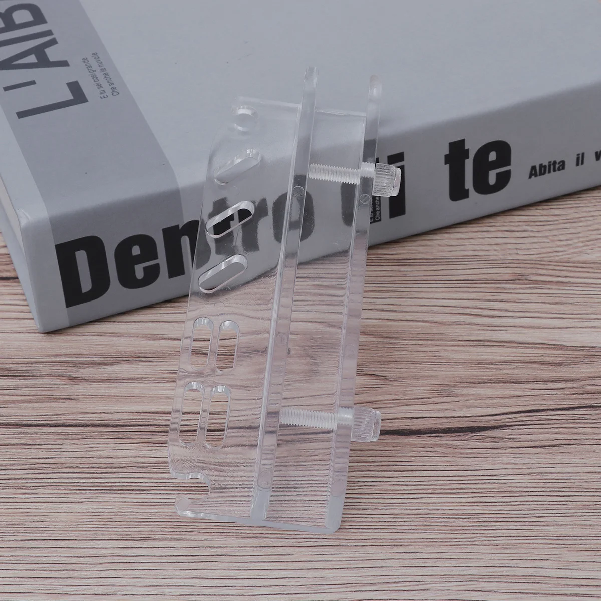 

Acrylic Water Plant Tool Rack Transparent Aquarium Storage Holder For Landscape Equipment Precision Cut Holes Scissors