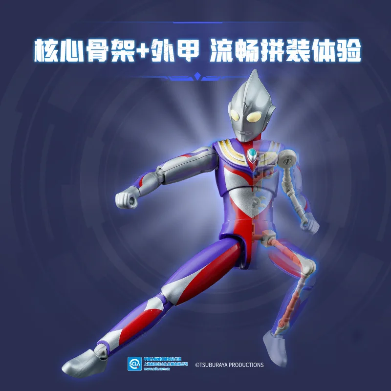مجموعة مكعبات البناء Keeppley Ultraman Dijia Jieda Taiga Super Power Mecha Model للأولاد