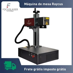 30W Raycus Fiber Laser Marking Machine for Engraveing and Cutting Jewelry Gold Silver Stainless Steel Copper Aluminum Sheet
