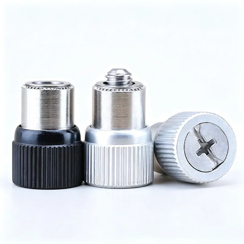 PF11 Stainless Steel/Aluminum Self-Clinching Spring Loaded Captive Panel Screws M3 M4M5M6 Panel Spring Bolts Panel Cabinet Screw