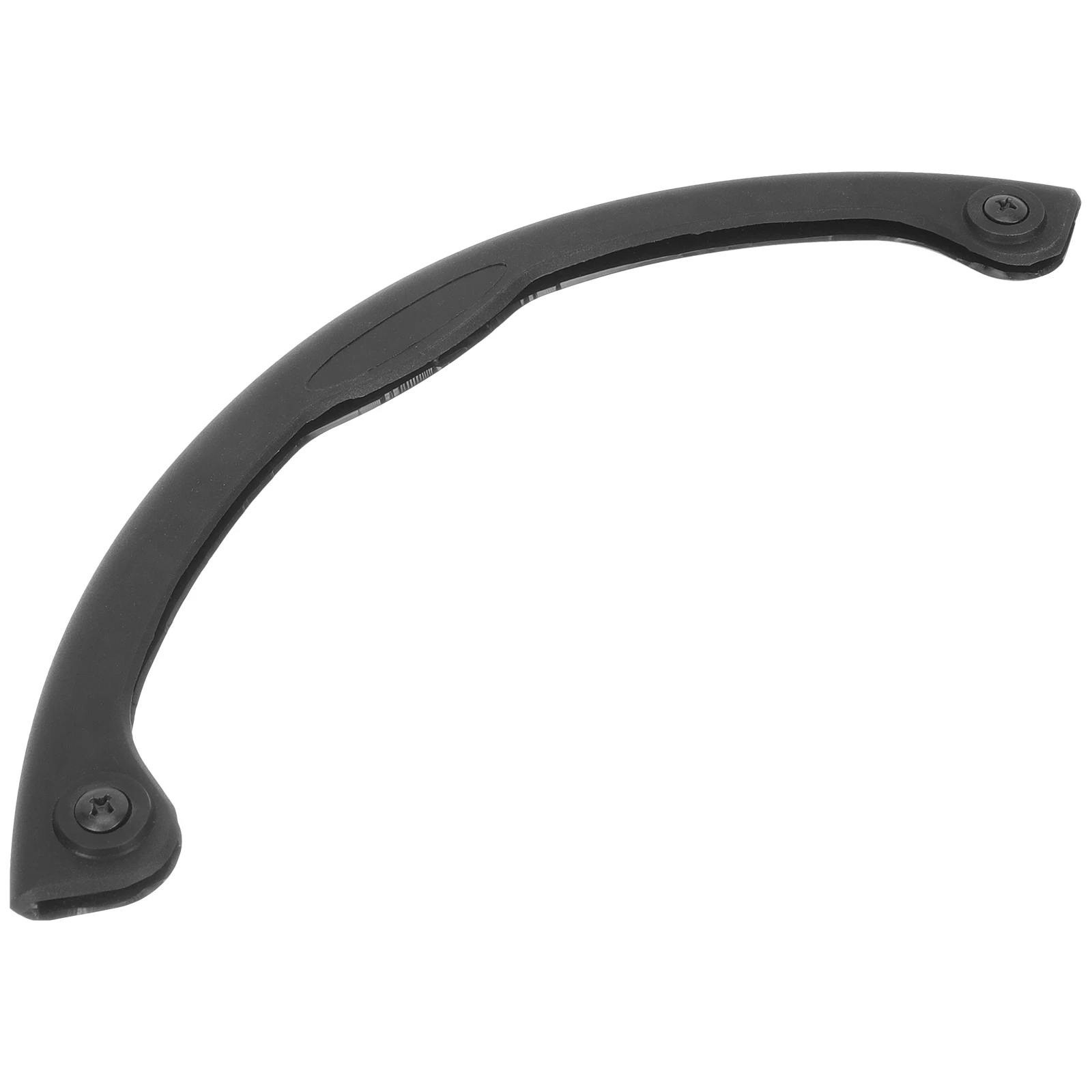 

1pc Snowboard Protective Cover Skateboard Deck Guard Black Anti-Collision Strip Bumper Edges Protection Rubber Material Heat