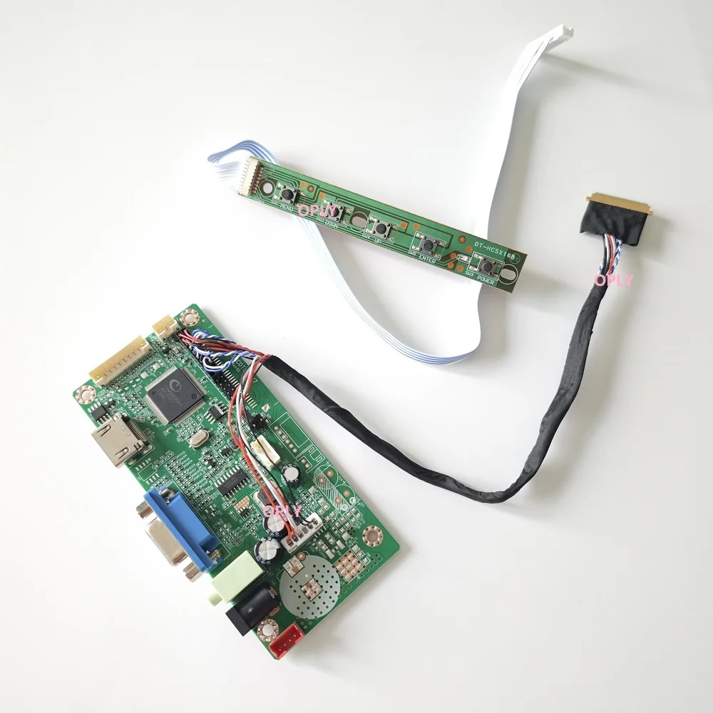 

58C Controller board HDMI-Compatible VGA for LP140WD1-TLD2 LP140WD1-TLA1 LP140WD1-TLC1 LP140WD1-TLD1 LP140WD1-TLM1 1600X900 LED