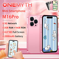 ONEMYTH M16 Pro 3G Mini Smartphone 4.0-inch HD Full Screen 2000mAh 2GB RAM 16GB ROM Rear 5MP Dual SIM Standby Facial Recognition