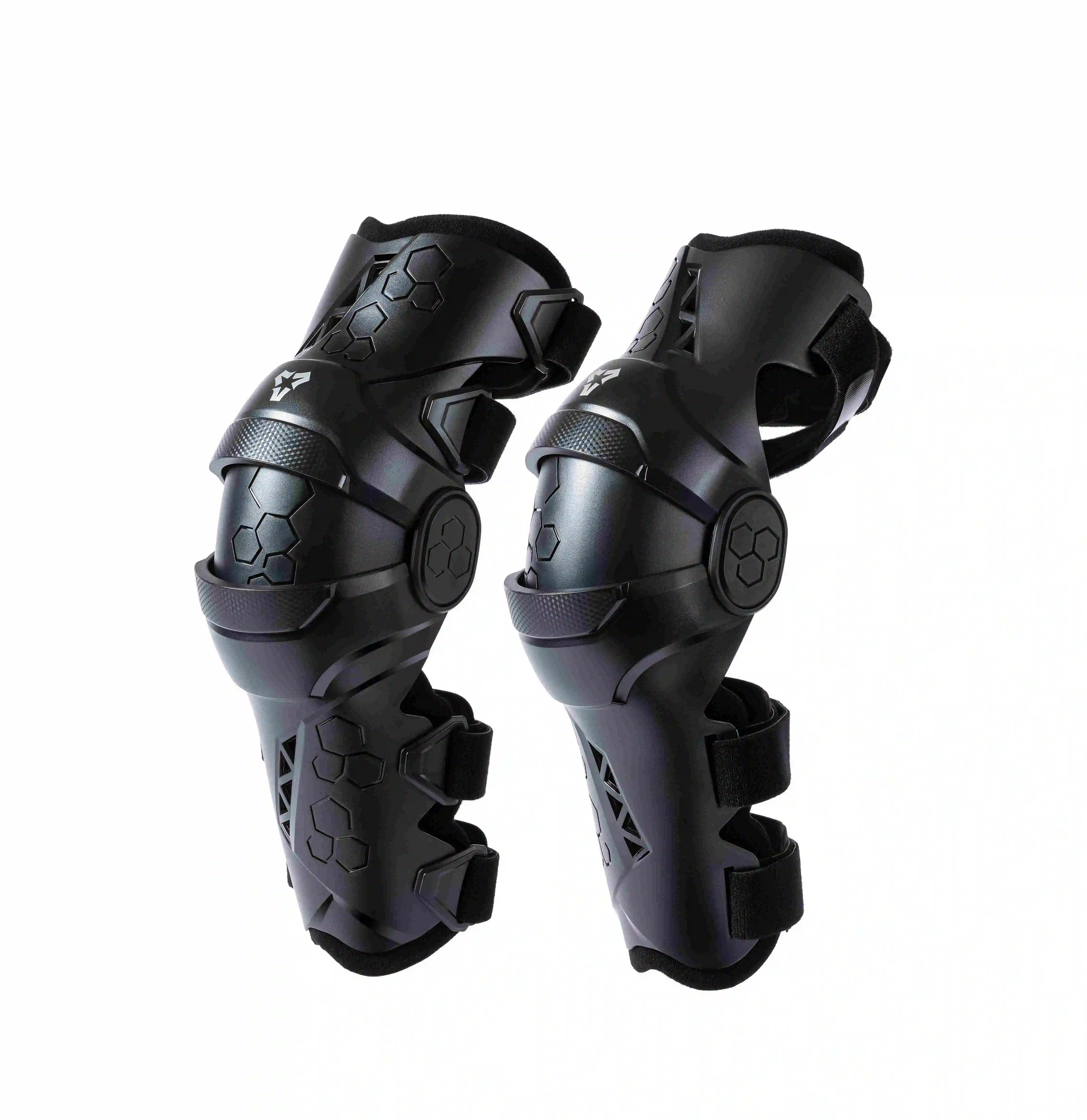 All-Season Motorcycle Cycling Knee Pads Guards, Ventilated Protective Gear for Men, Anti-Fall Motorbike Riding Knee Braces