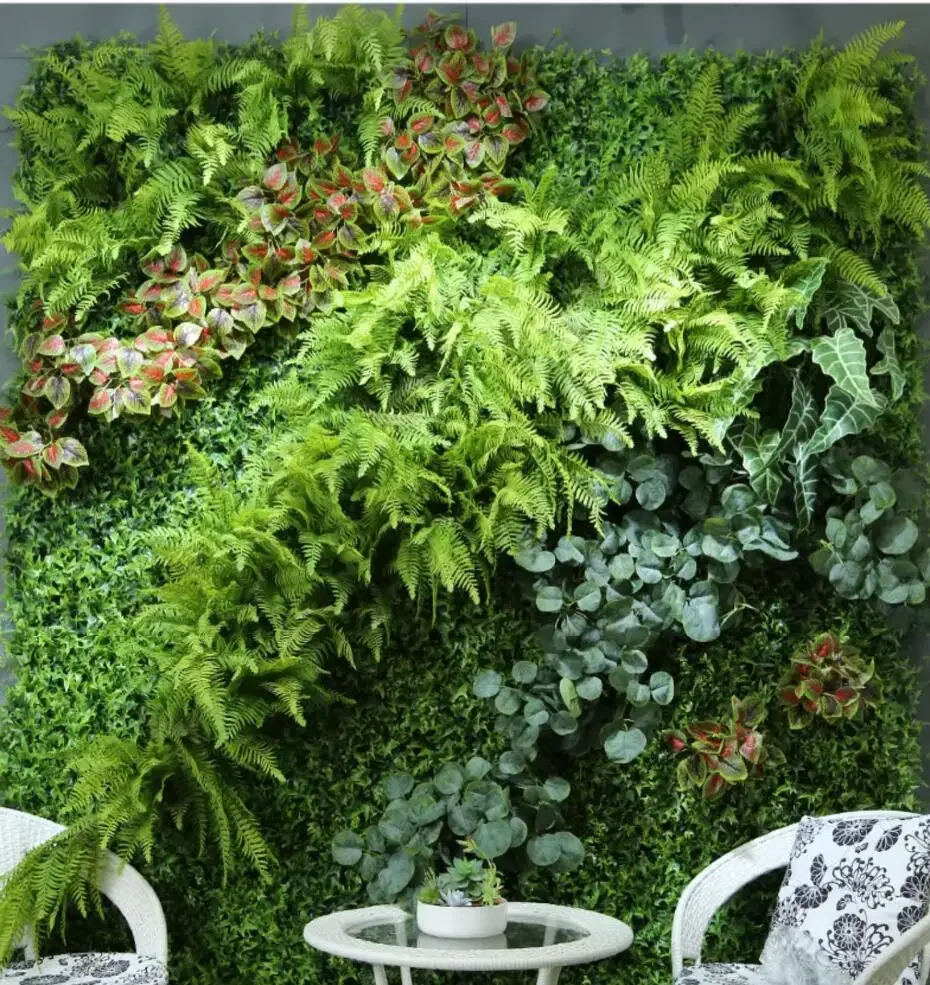 Artificial Fern Leaf Persian Grass Plant Wall Accessories Greening Materials DIY Landscaping Home Hotel Office Decoration
