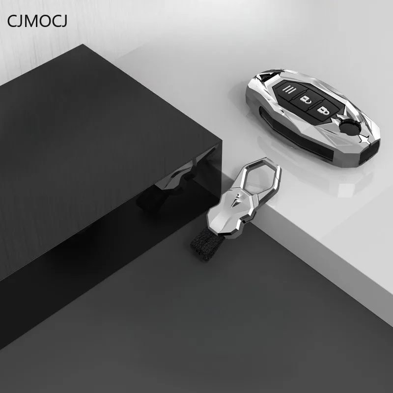 

Чехол для ключей премиум-класса из цинкового сплава для Nissan - Sylphy/Teana/Qashqai/X-Trail/Murano - чехол для ключей, брелок для ключей