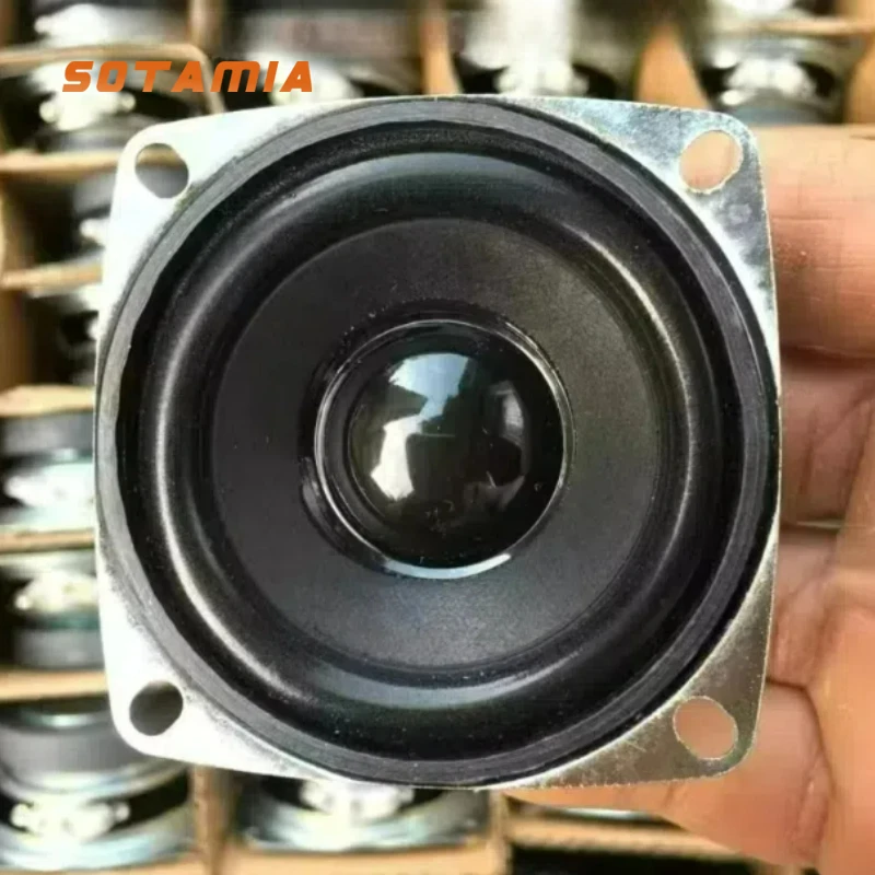 SOTAMIA 2 個 2 インチフルレンジオーディオスピーカー低音 4 オーム 5 ワット大型磁気ハイファイスピーカー DIY ポータブル Bluetooth スピーカー