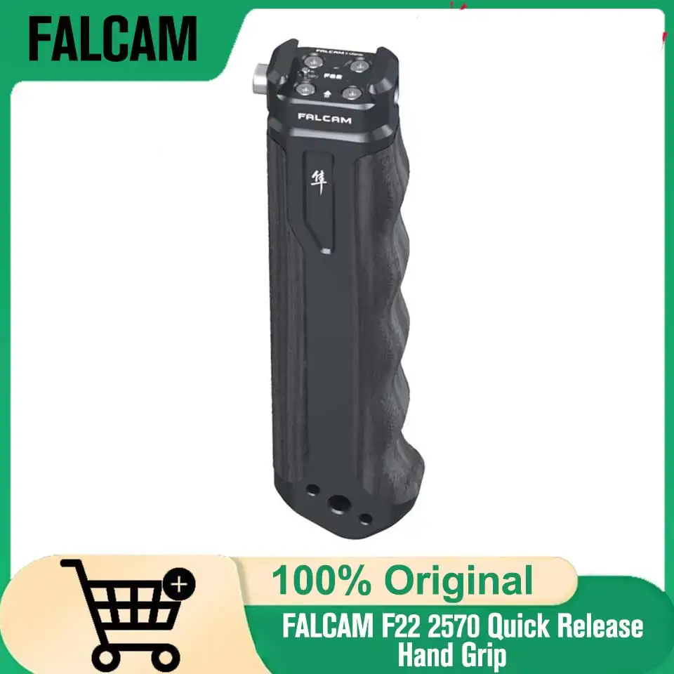 FALCAM F22 قبضة يد سريعة الإصدار مقبض كاميرا شامل مع فتحة ملولبة 1/4 فتحة تحديد المواقع ARRl لمثبت Gimbal