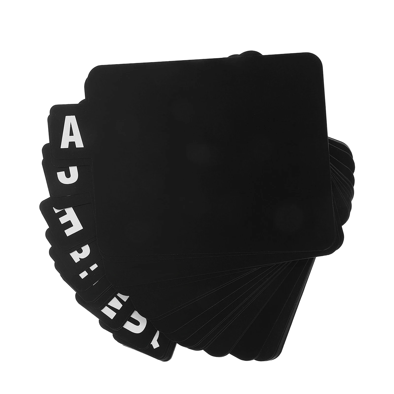 

1Set Vinyl Dividers Record Album Storage Dividers Plastic A-Z Tabs Storage Organizer Alphabetical File Black Sheet CD